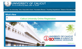 calicut-university-online-application