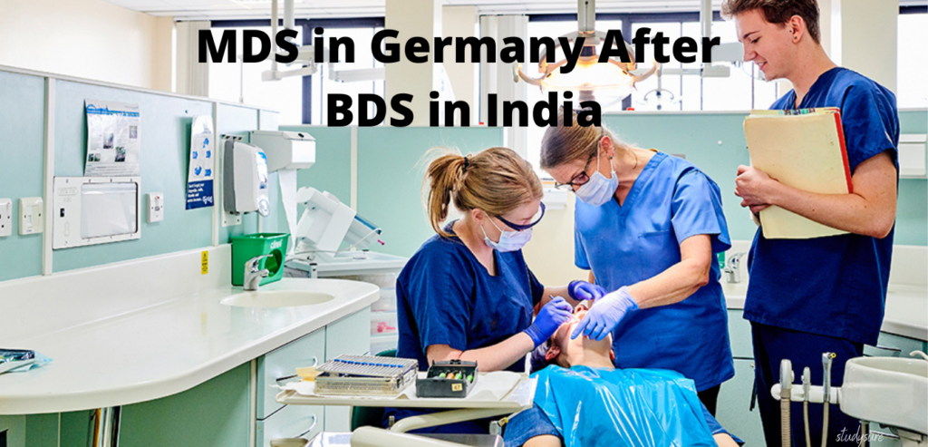 MDS in Germany after BDS in India