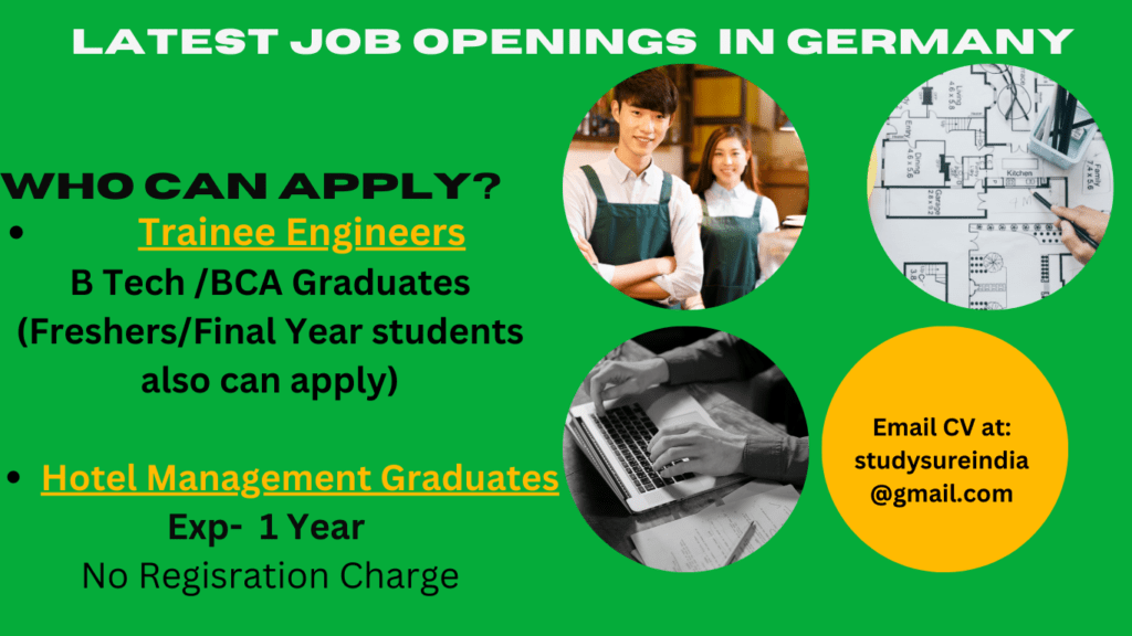gobs in Germany. SS 1 German Recruitment Agencies in Kerala - Job Seeker Visa