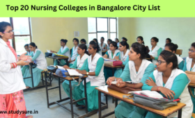 Top 20 Nursing Colleges in Bangalore City